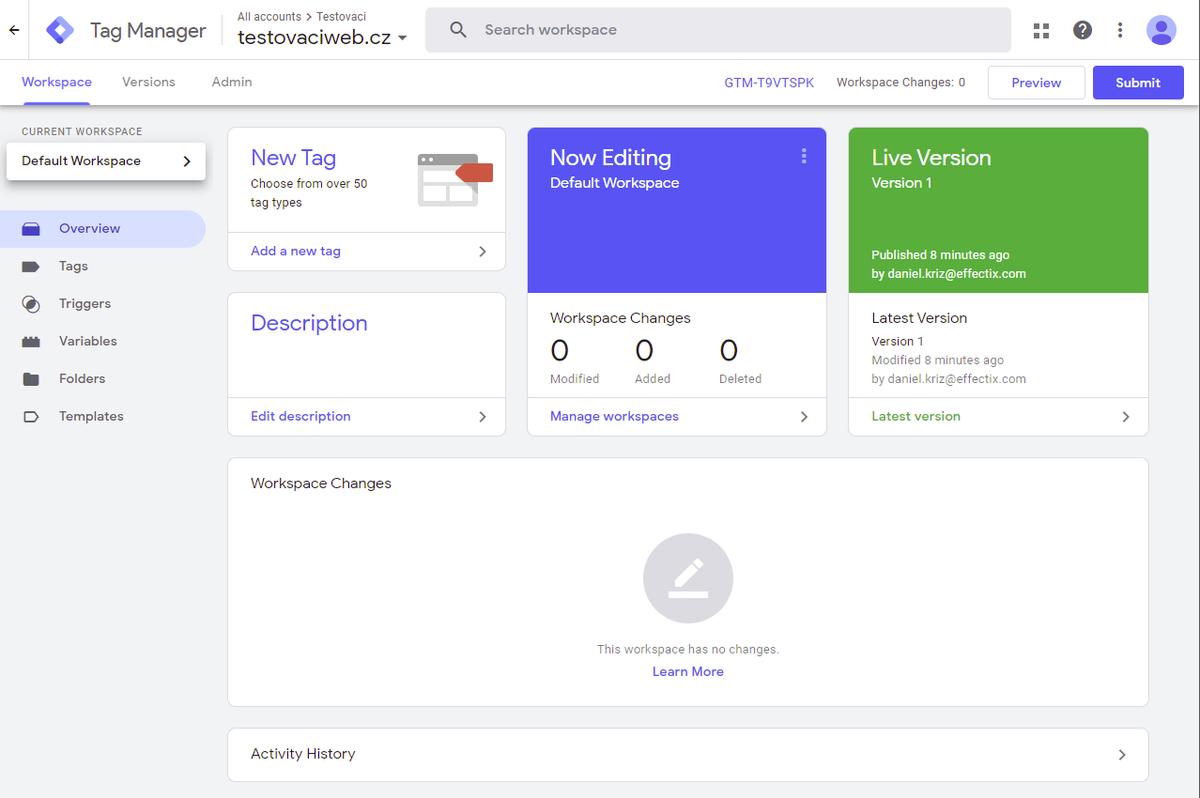 Google Tag Manager od A do Z
