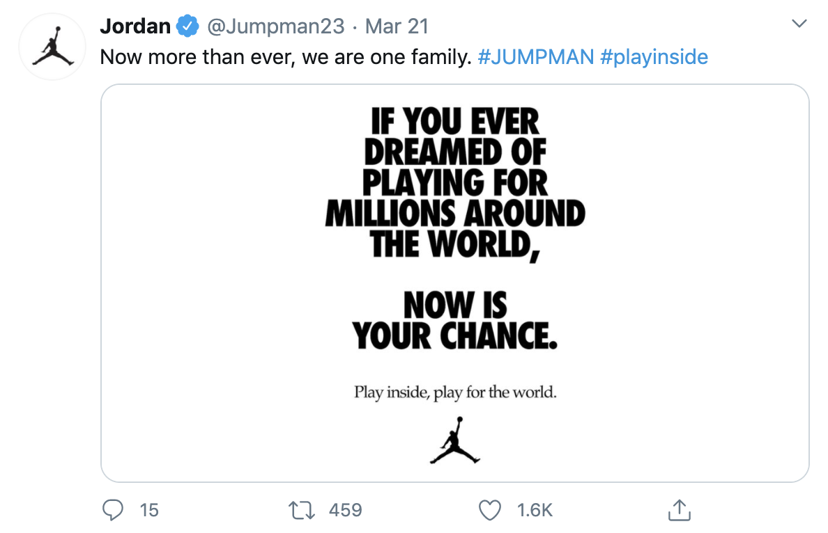 Reklama v športe v 2020_Nike_Jordan