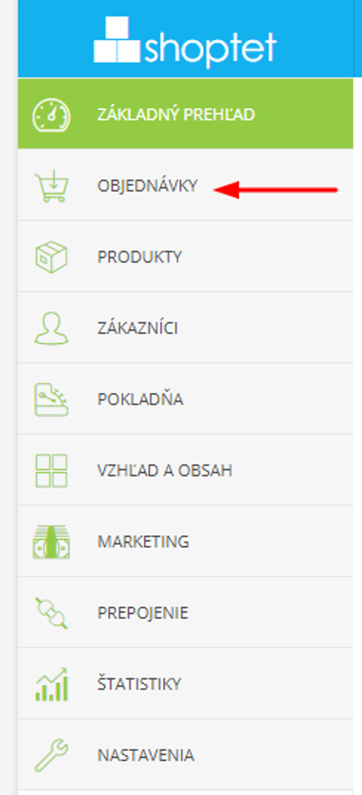 1 - Shoptet_menu_zakladny_prehlad