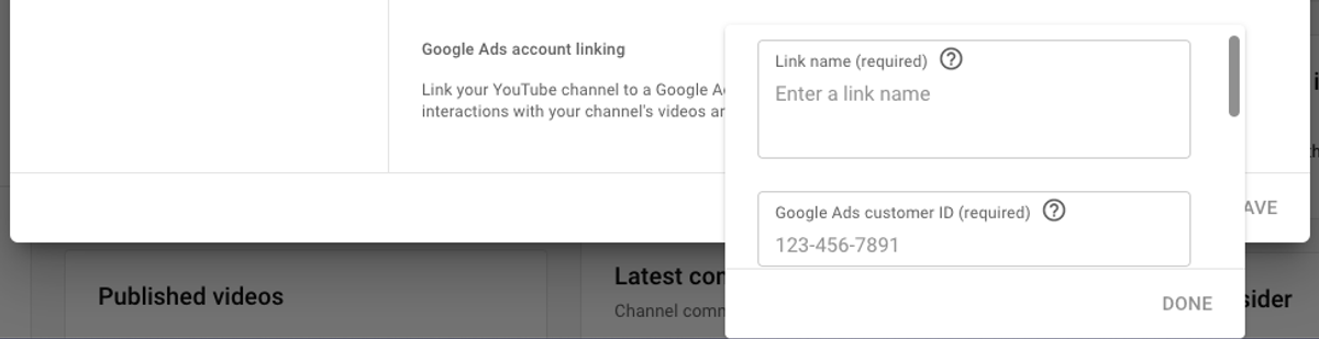 12_Studio YouTube_Prepojenie Google Ads