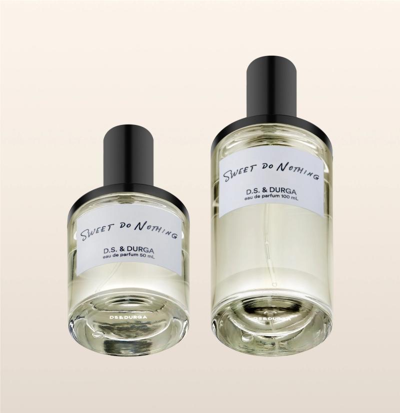  Two bottles of "sweet do nothing"  perfume by d.s. & durga in varying sizes. 