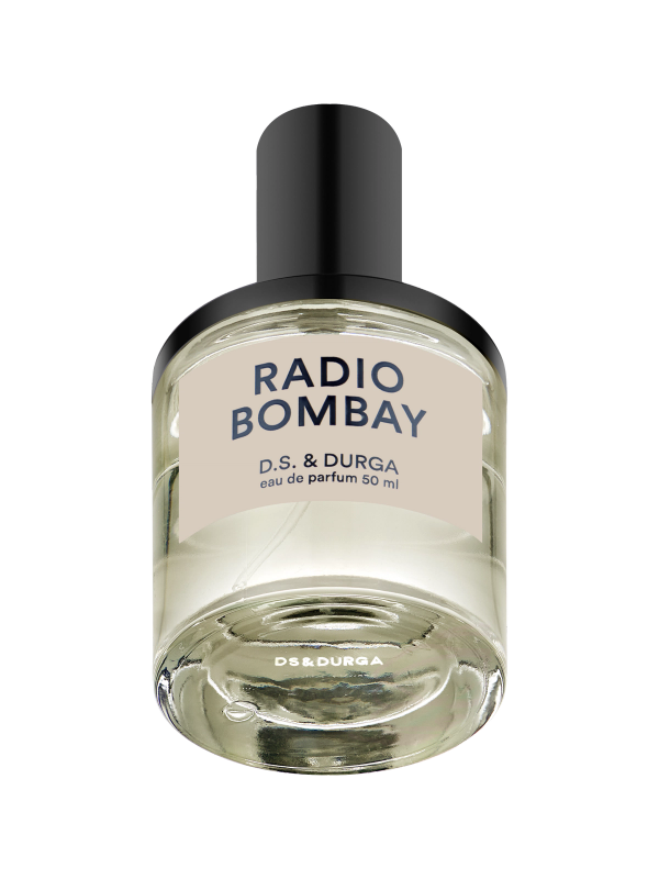 A bottle of "radio bombay" eau de parfum by d.s. & durga, 50 ml.