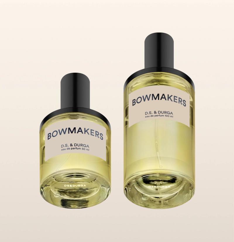 Two bottles of "bowmakers"  perfume by d.s. & durga in varying sizes. 