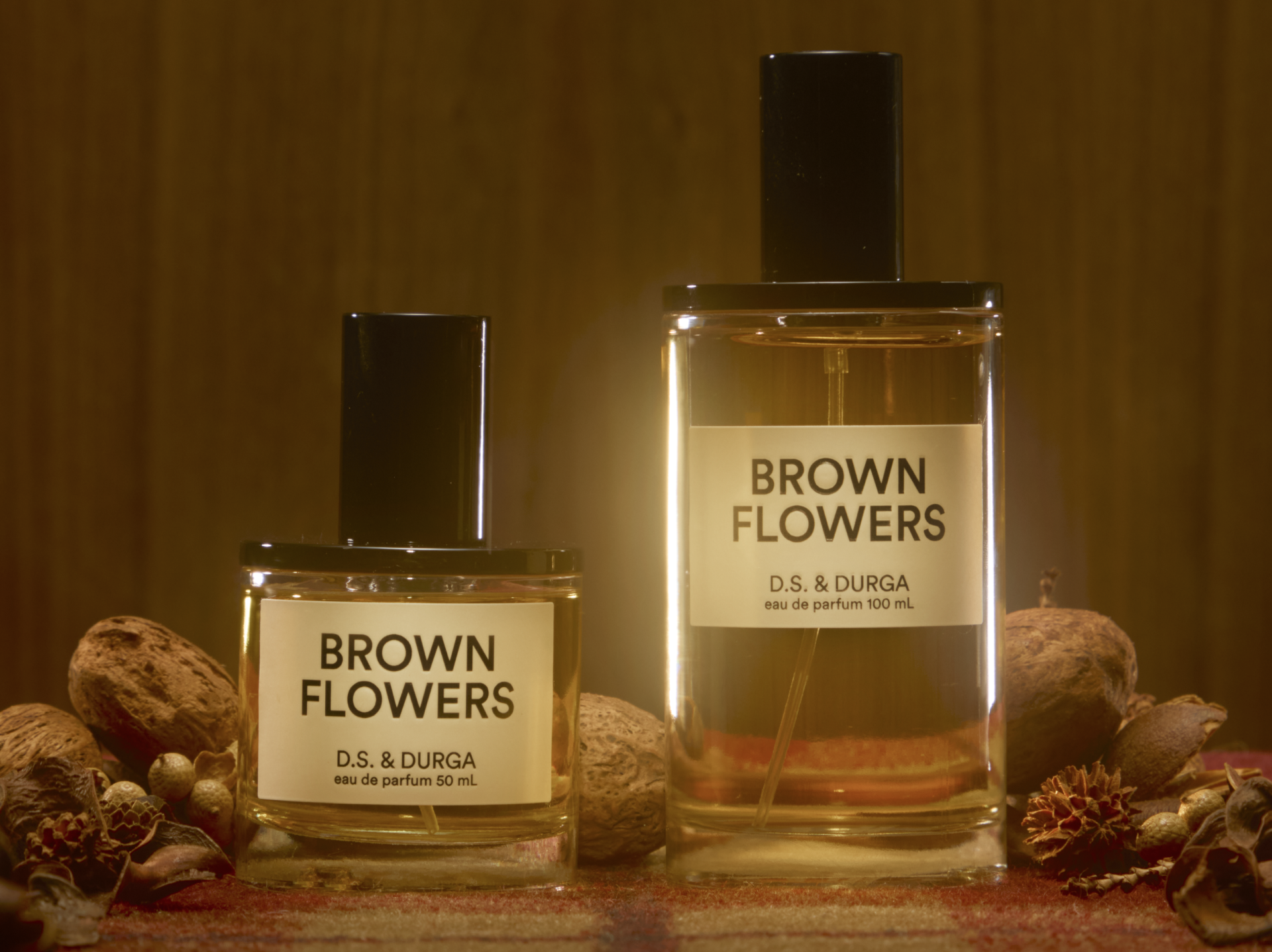 Homepage* Brown Flowers - D.S. & DURGA