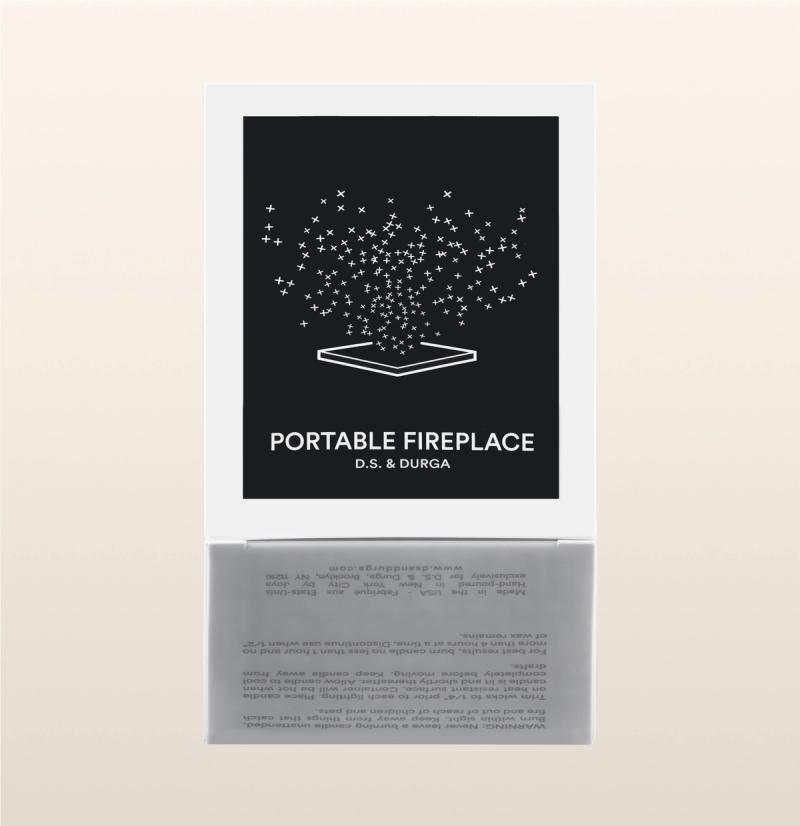 Portable Fireplace Set D.S. & DURGA