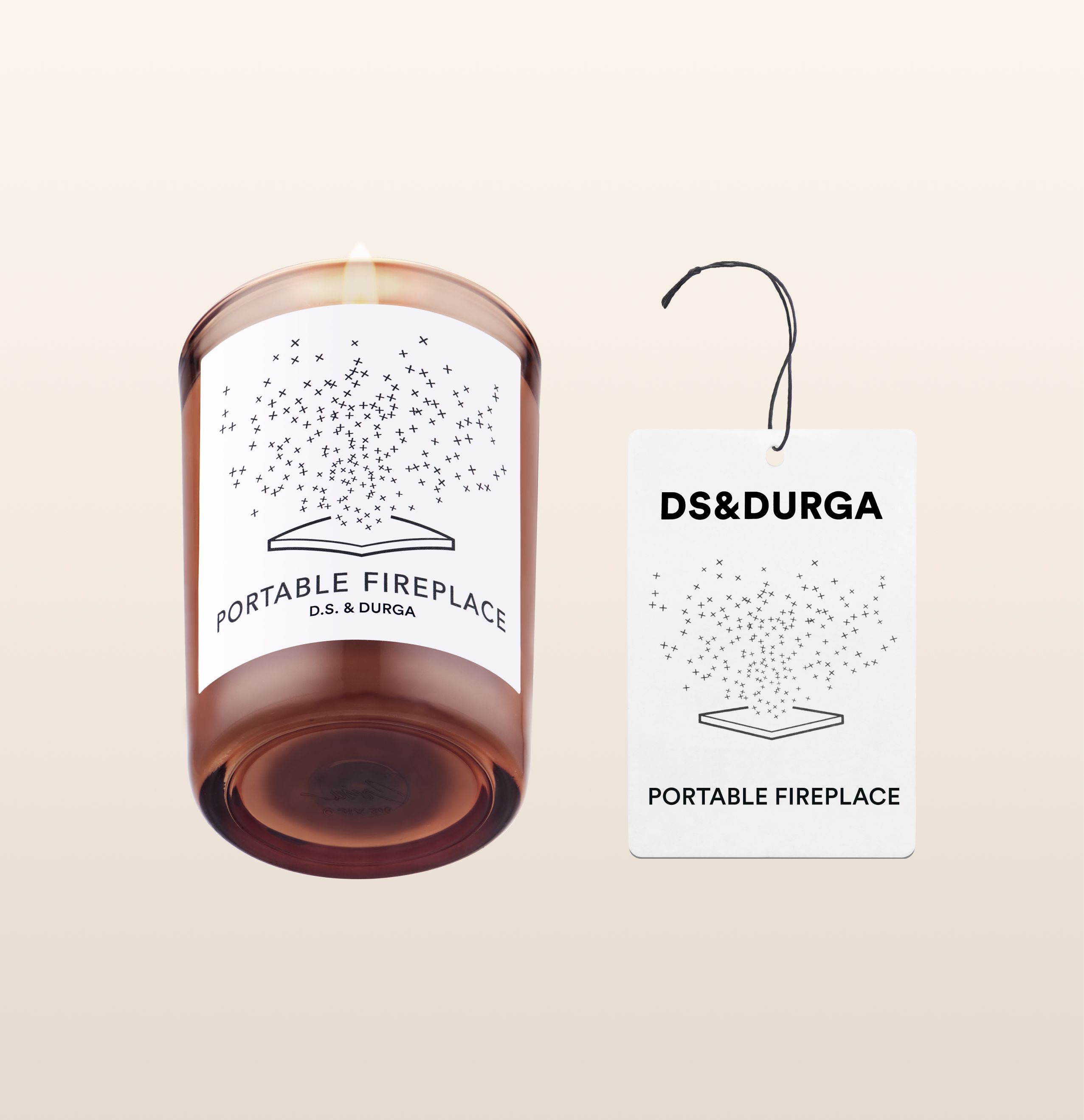 新品 D.S. & DURGA PORTABLE FIREPLACE キャンドル Portable Fireplace Set - D.S. & DURGA