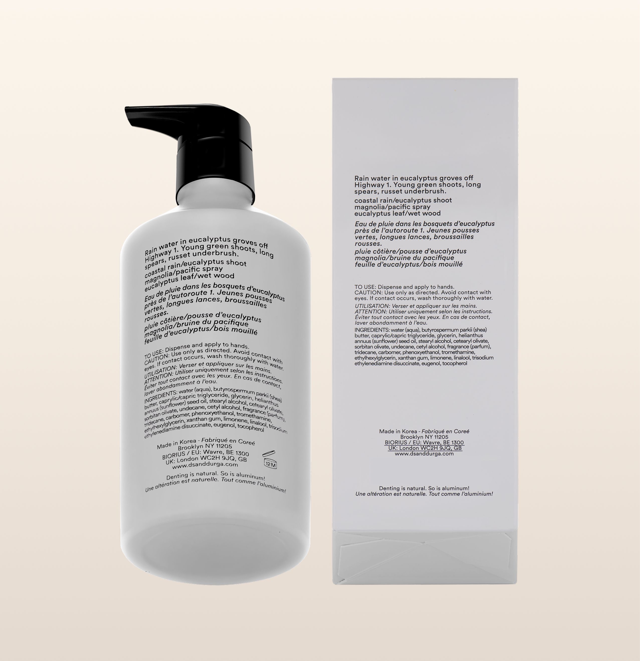Big Sur After Rain Hydrating Hand Lotion | D.S. & DURGA