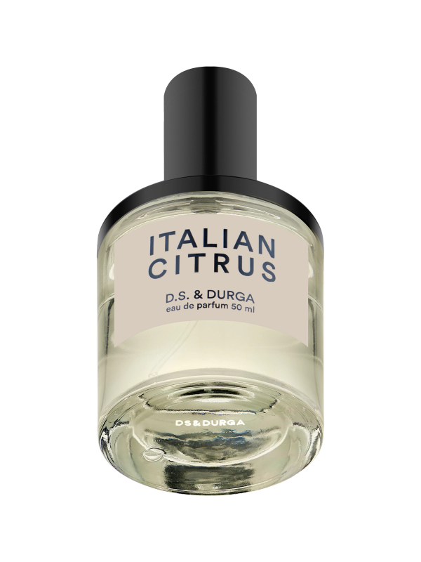 A bottle of "italian citrus" eau de parfum by d.s. & durga, 50 ml.