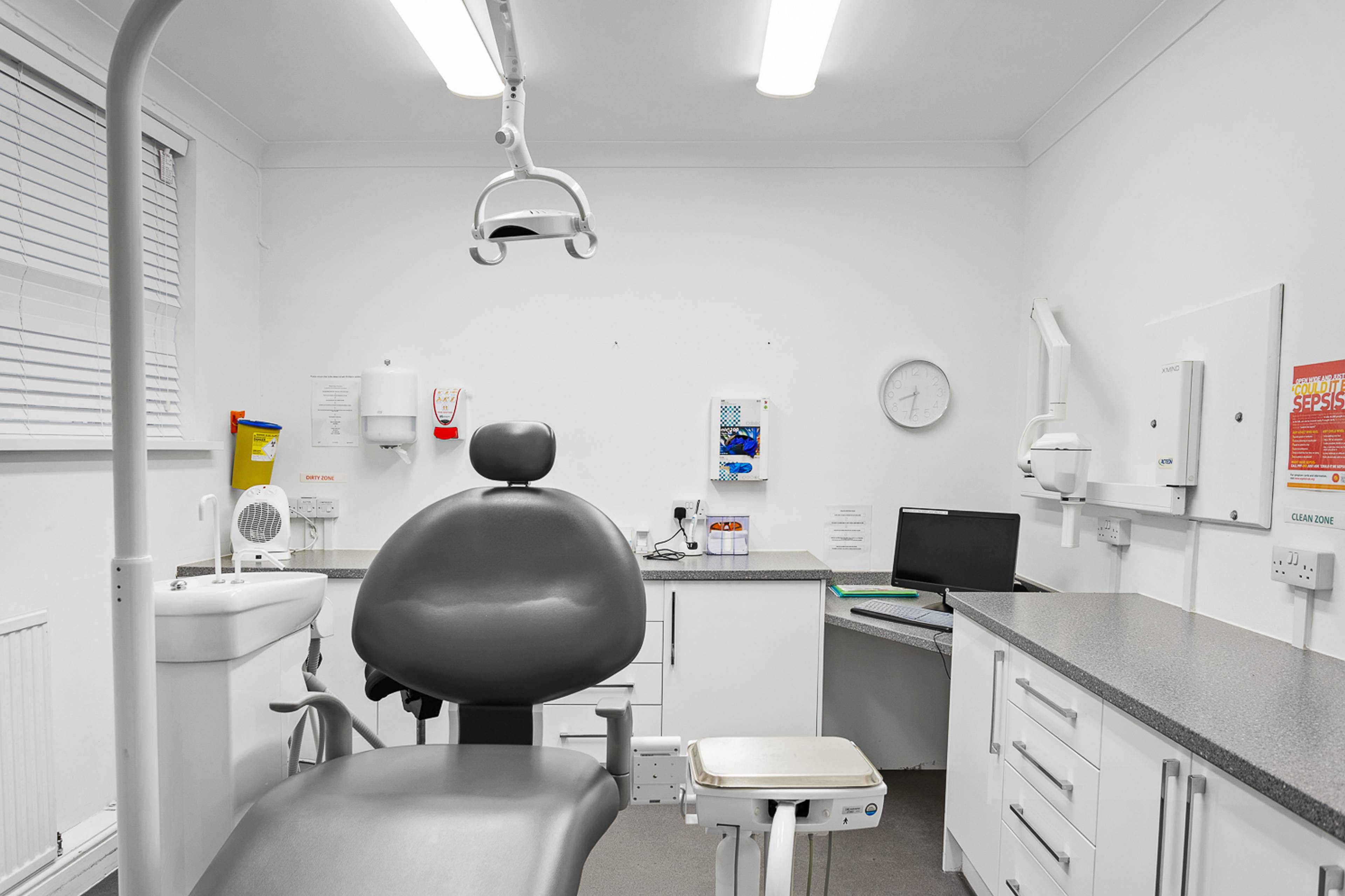An image of the interior of one of our treatment rooms