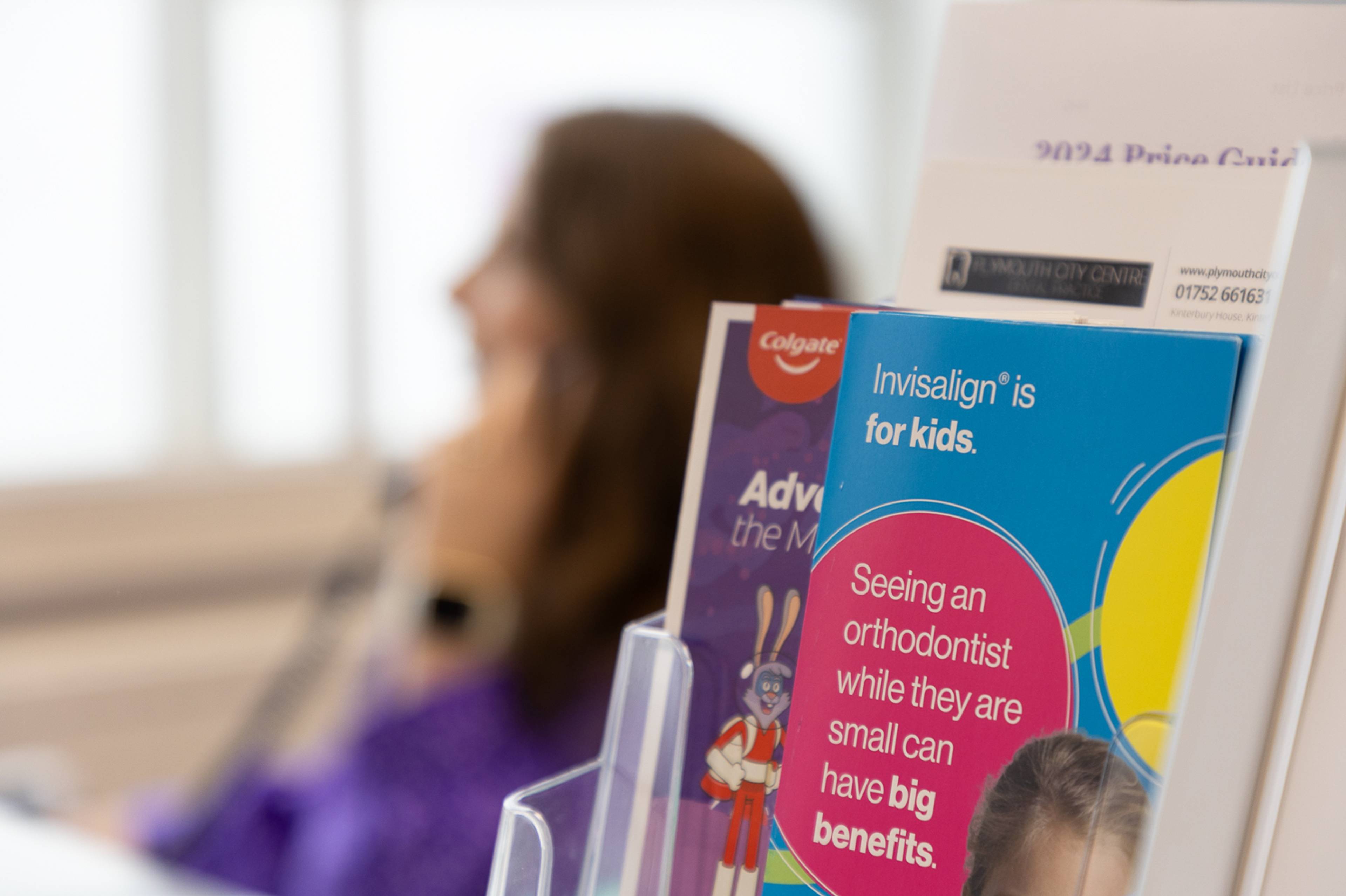 A leaflet for children's invisalign treatment