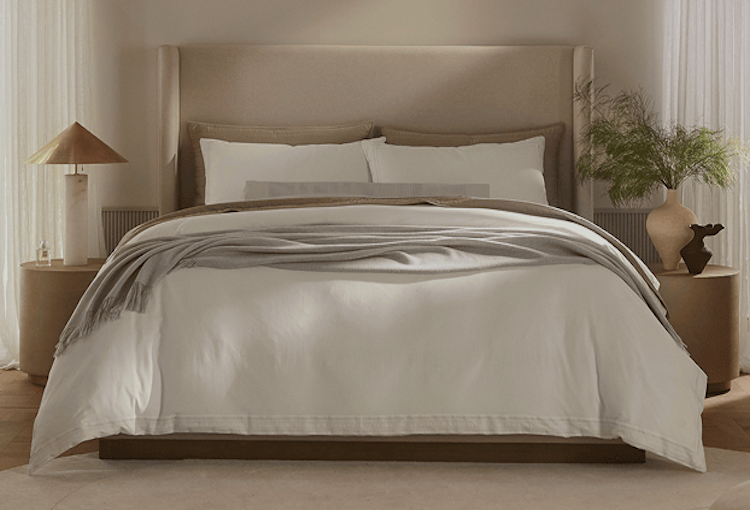 New Home. New Bed.
New Feeling Of Comfort.