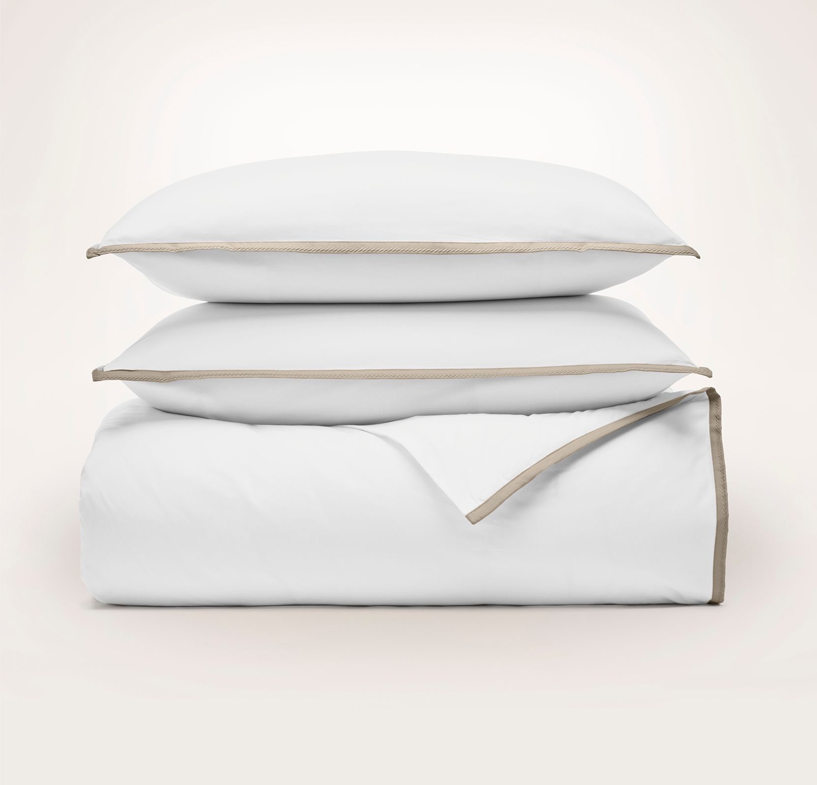 Percale Hemmed Duvet Set - Thumbnail 3