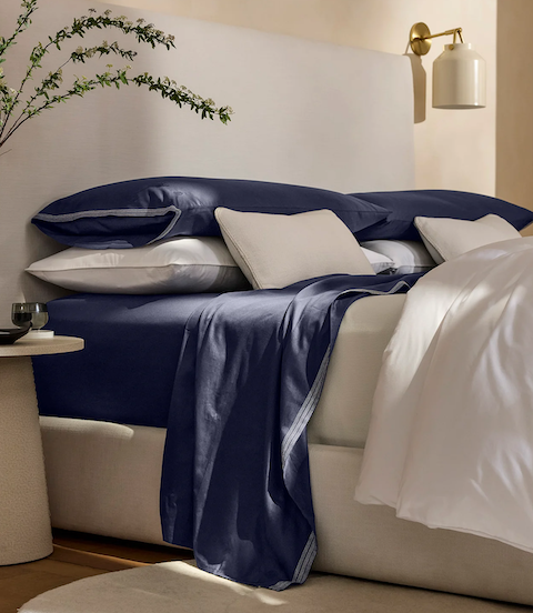 Boll & Branch, brand website product image