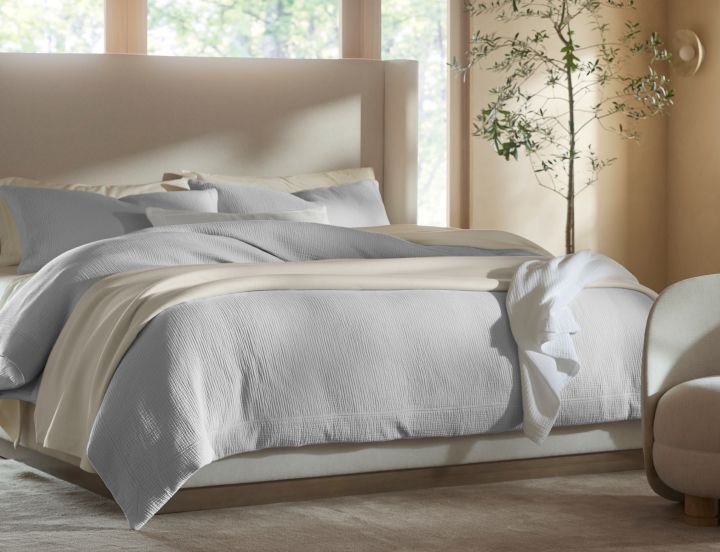 Dream Duvet Set Organic Cotton Boll Branch