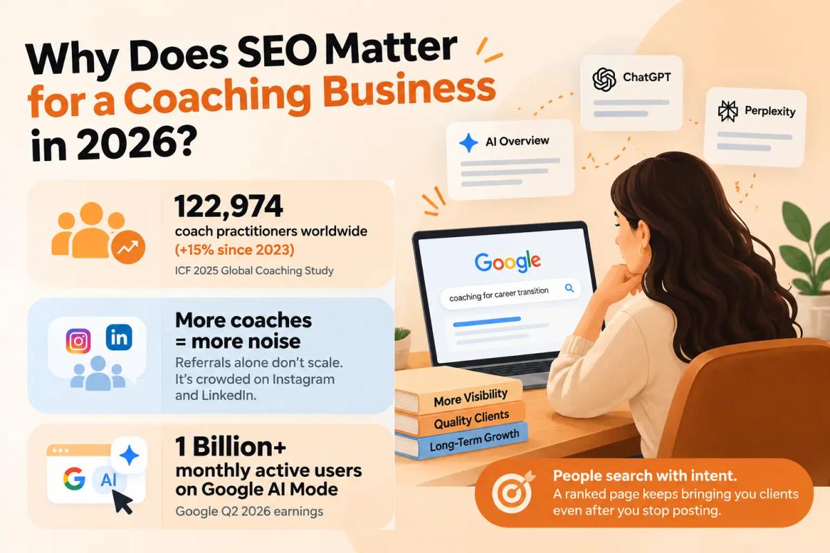 Why Does SEO Matter for a Coaching Business in 2026