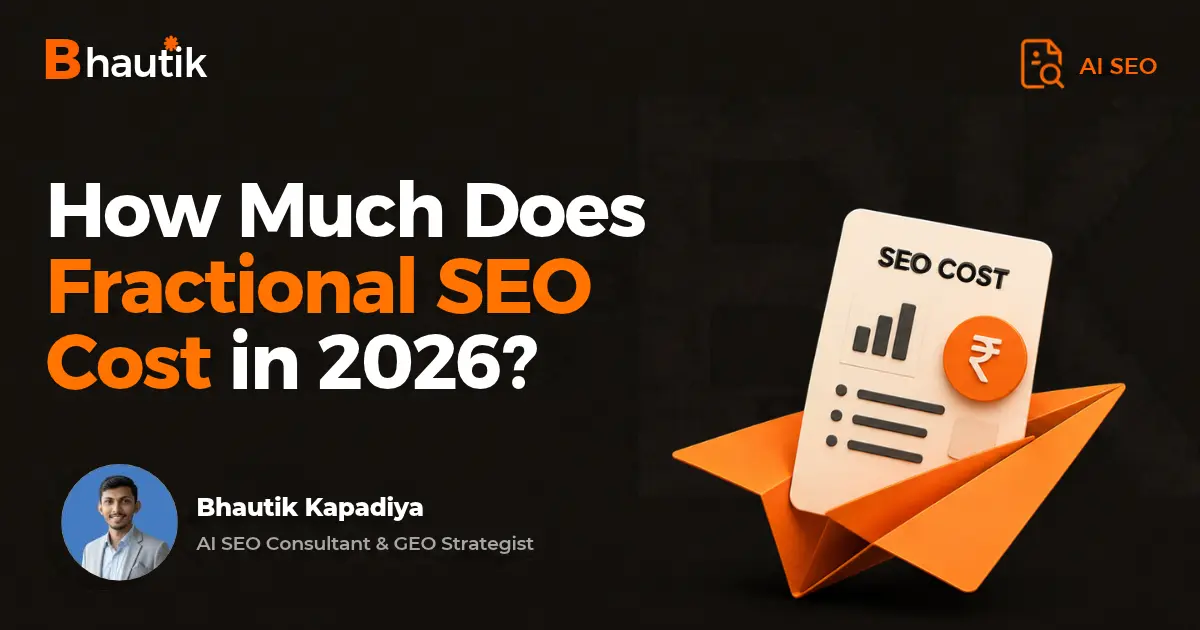 How Much Does Fractional SEO Cost in 2026?