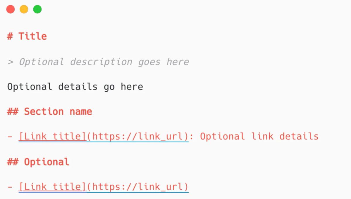 What is llms txt file
