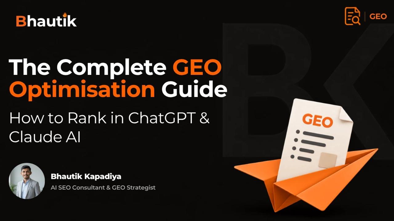 The Complete GEO Guide 2026: How to Rank in ChatGPT, Claude AI, and Perplexity