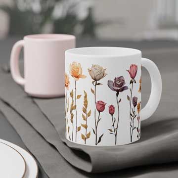 Flower Mug