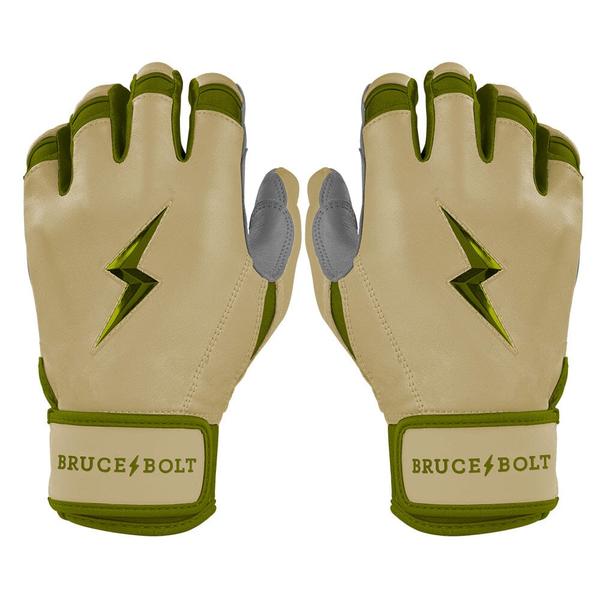 Bruce Bolt Patriot Series Short Cuff Batting Gloves
