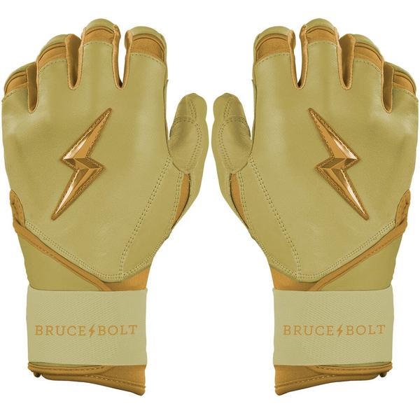 Bruce Bolt Gold Series Long Cuff Batting Gloves