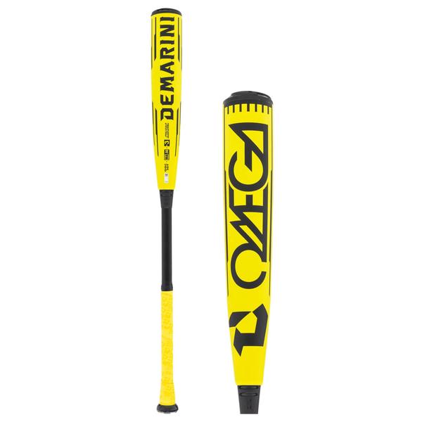 2026 Demarini Omega Electric Yellow BBCOR Baseball Bat