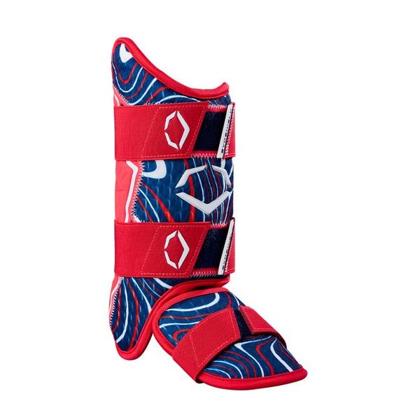 Evoshield X SRZ USA Swirl Batter’s Leg Guard