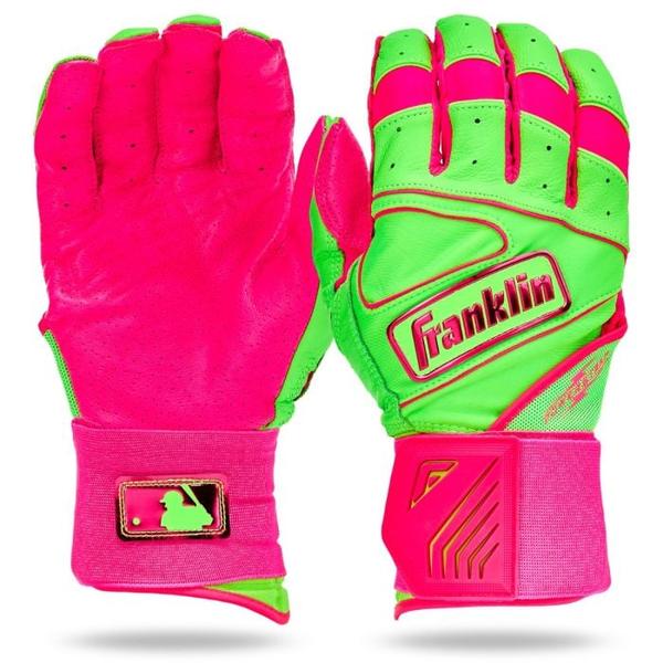 Franklin Powerstrap Infinite Watermelon Batting Gloves