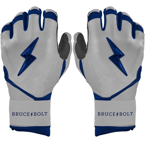Bruce Bolt Grey Series Long Cuff Batting Gloves