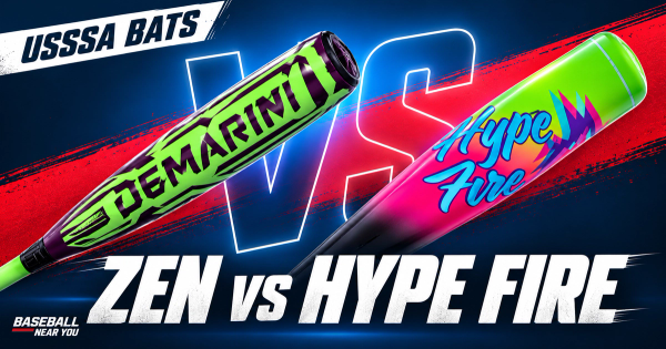 DeMarini Zen vs Hype Fire: USSSA Bats Compared