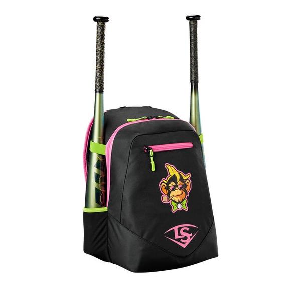 Louisville Slugger Party Animals Powerized Stick Pack Baseball Backpack