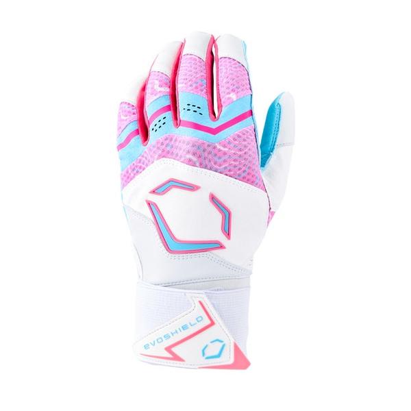 Evoshield Youth X SRZ Pottstown Swirl Carbyne With Strap Batting Gloves