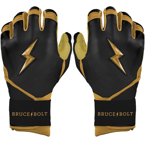 Bruce Bolt Gold Series Long Cuff Batting Gloves