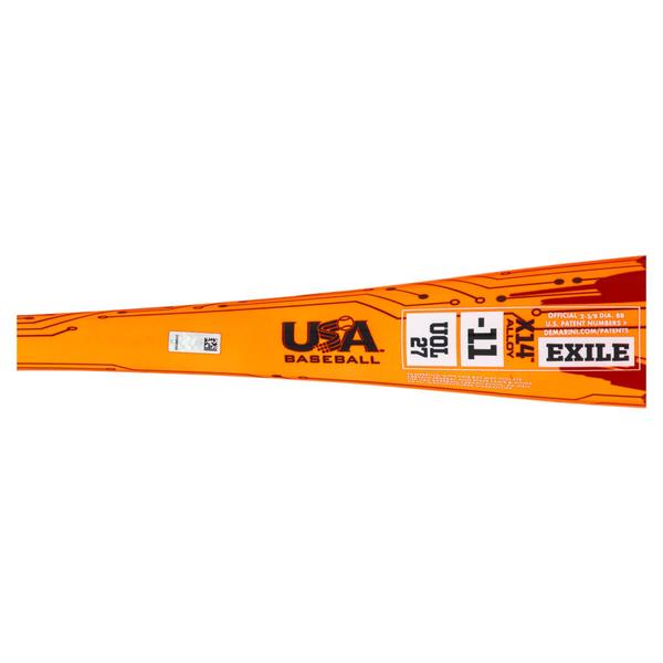 2027 DeMarini Exile USA Baseball Bat