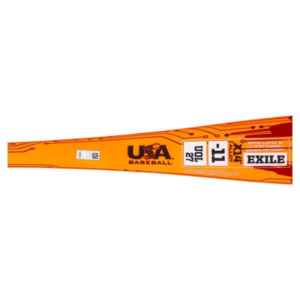2027 DeMarini Exile USA Baseball Bat