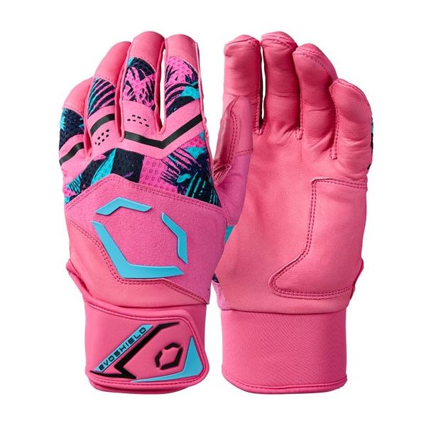 Evoshield Adult X SRZ Miami Vice Carbyne Batting Gloves