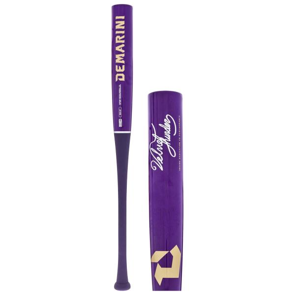 2027 DeMarini Velvet Thunder D54 Maple Wood Composite BBCOR Baseball Bat