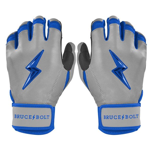 Bruce Bolt Grey Series Short Cuff Batting Gloves