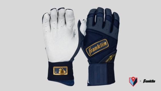 Franklin Infinite Powerstrap Baseball Batting Gloves