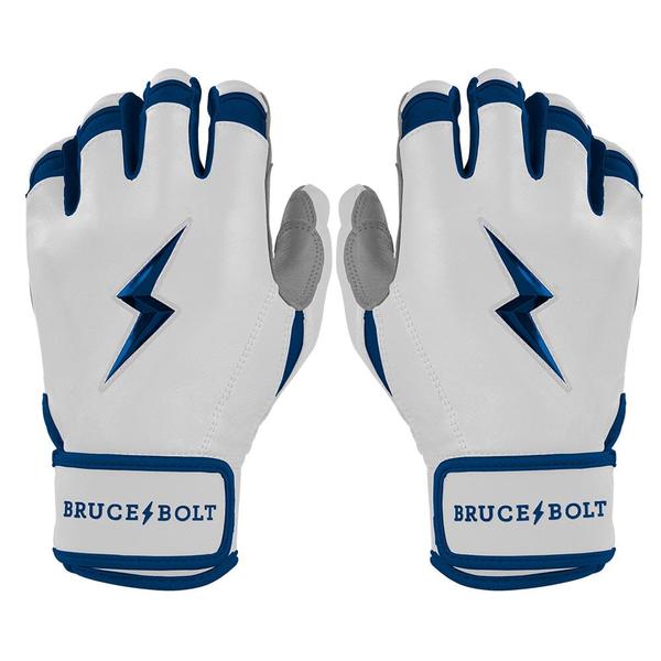 Bruce Bolt Chrome Series Short Cuff Batting Gloves