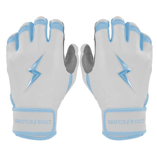 Bruce Bolt Chrome Series Short Cuff Batting Gloves