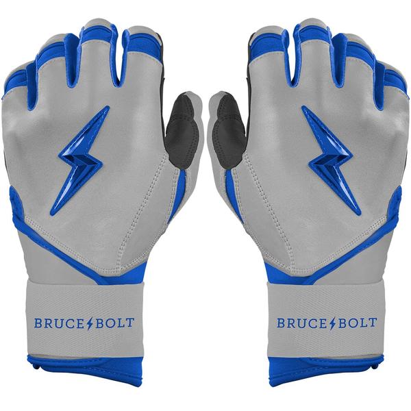 Bruce Bolt Grey Series Long Cuff Batting Gloves