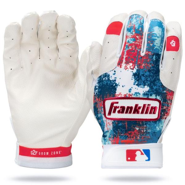 Franklin MLB Grow To Pro Teeball Batting Gloves