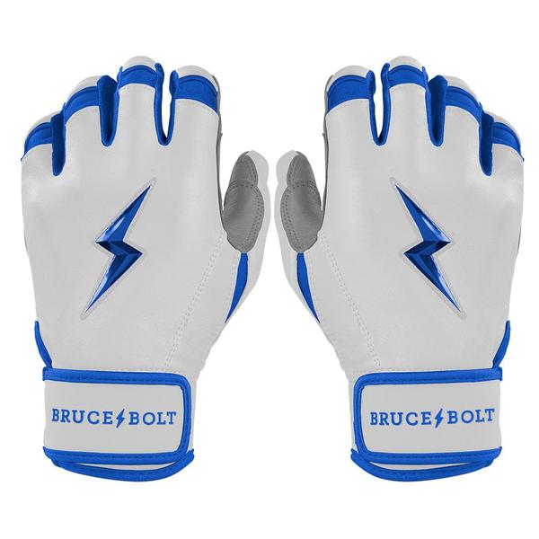Bruce Bolt Chrome Series Short Cuff Batting Gloves