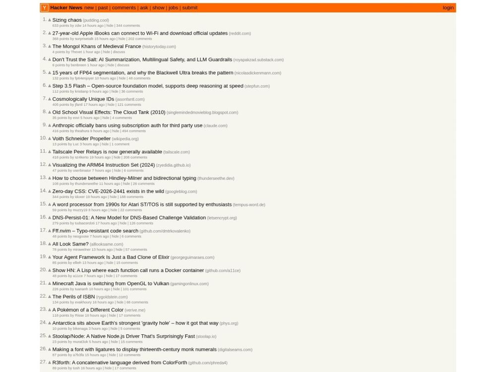 image of Hacker News