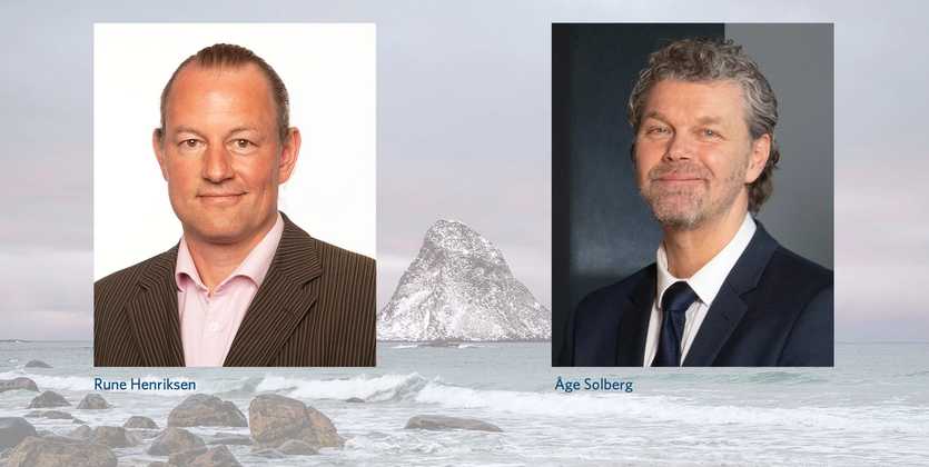 Rune Henriksen and Åge Solberg