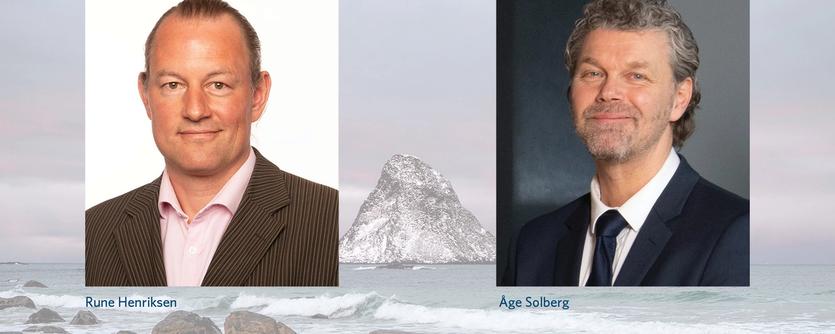 Rune Henriksen and Åge Solberg