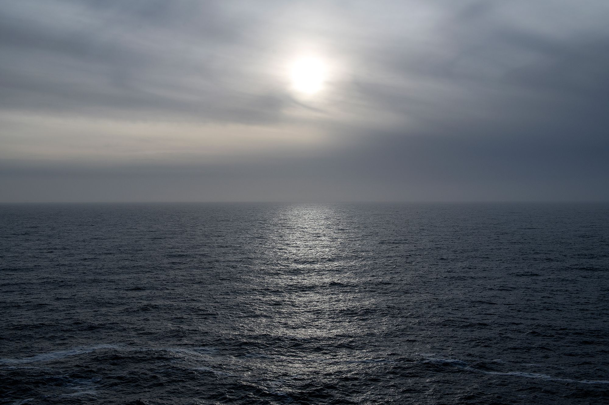 A calm seascape