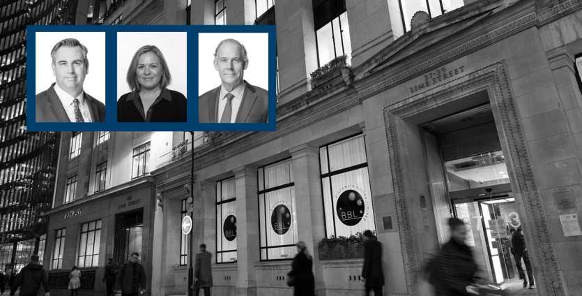 A view of The Club's office in Lime Street, London