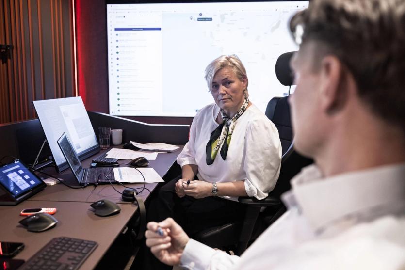 Staff in Situation Room, Oslo